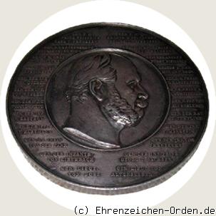Siegesmedaille / Feldherrenmedaille 1870/71 in Silber