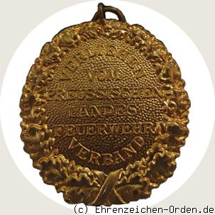 Feuerwehr Ehrenzeichen 40 Jahre LV Preußen 1. Form Rückseite