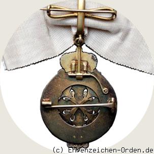 Goldenes Frauen-Verdienstkreuz 1. Form Rückseite