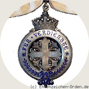 Silbernes Frauen-Verdienstkreuz 1. Form mit Kaiserinnenkrone