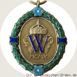 Kaiser-Wilhelm-Gesellschaft zur Förderung der Wissenschaften Mitgliedsabzeichen Rückseite