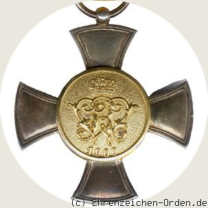 Kreuz des Allgemeinen Ehrenzeichens 1900 Rückseite