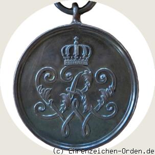 Krieger-Verdienstmedaille 1873 Rückseite