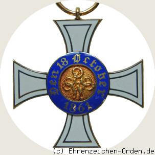 Königlicher Kronen-Orden Kreuz 3.Klasse 1861-1862 Rückseite
