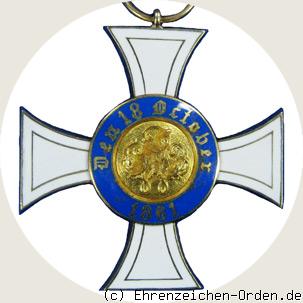 Königlicher Kronen-Orden Kreuz 3.Klasse Rückseite