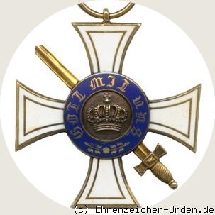 Königlicher Kronen-Orden Kreuz 3.Klasse mit Schwertern 1864-1866