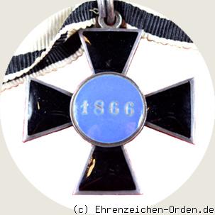Luisen-Orden  2.Abteilung 1.Klasse 1866 Rückseite