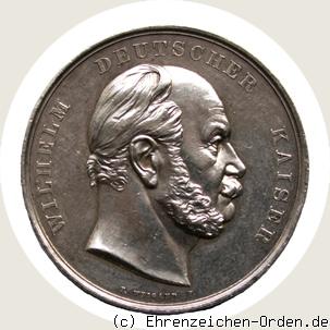 Silberne Medaille für Verdienste um das Militär-Brieftaubenwesen 1883/84