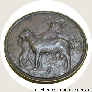 Medaille für verdienstvolle Leistungen in der Ziegenzucht – Landwirtschaftlicher Verein für Rheinpreußen  in Bronze