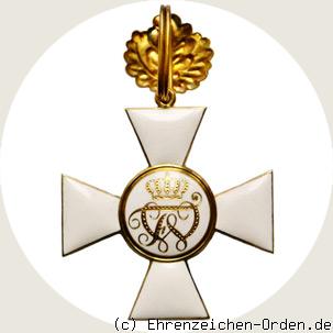 Roter Adler Orden – Kreuz 2.Klasse mit Eichenlaub 1854 – 1918 Rückseite