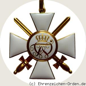 Roter Adler Orden – Kreuz 2.Klasse mit Schwertern 1854 – 1918 Rückseite
