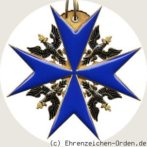 Schwarzer-Adler-Orden Ordenskreuz (1888-1918) Rückseite