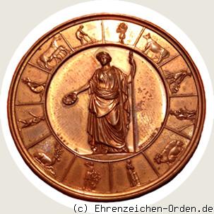 Staatspreis für landwirtschaftliche Leistungen in Bronze (1.Stempel) 1847