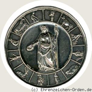 Staatspreis für landwirtschaftliche Leistungen in Silber (2.Stempel) 1878