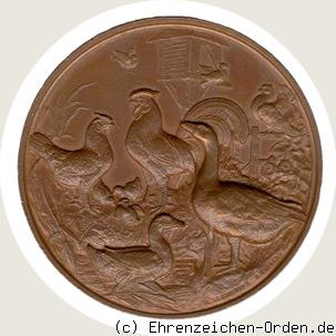 Staatspreis für Geflügelzucht in Bronze 1887