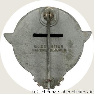 Ehrenzeichen Gausieger im Reichsberufswettkampf 1944 Rückseite