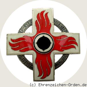 Reichsfeuerwehr-Ehrenzeichen 1. Klasse 1936 Steckkreuz