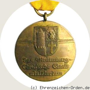 Ordensband Rettungsmedaille Band Mecklenburg Schwerin Freistaat