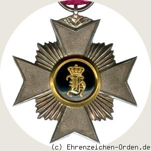 Fürstlich Reußisches Ehrenkreuz 3.Klasse Rückseite