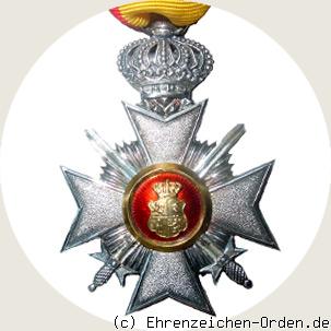 Fürstlich Reußisches Ehrenkreuz 3.Klasse mit Schwertern und Krone