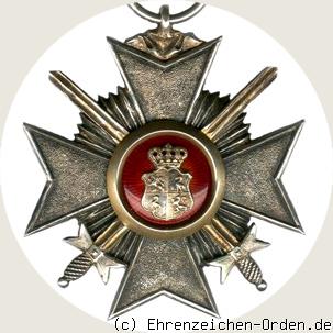 Fürstlich Reußisches Ehrenkreuz 3.Klasse mit Schwertern