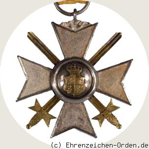 Fürstlich Reußisches Ehrenkreuz 4.Klasse mit Schwertern