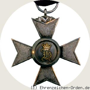 Fürstlich Reußisches Ehrenkreuz 4.Klasse Rückseite
