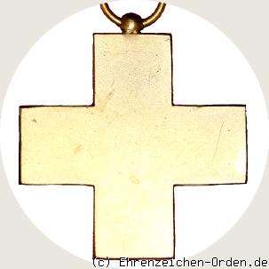 Ehrenzeichen des Deutschen Roten Kreuzes 1937  Kreuz 2. Klasse Rückseite