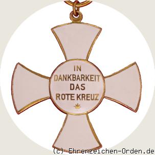 Ehrenzeichen des Bayerischen Landesvereins vom Roten Kreuz 2. Klasse Rückseite