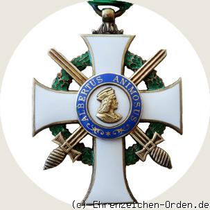 Albrechtsorden Ritterkreuz 1.Klasse mit Schwerter (2. Form)