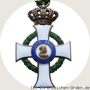Albrechtsorden  Ritterkreuz 1. Klasse mit Krone