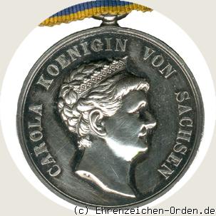 Silberne Carola-Medaille 1892