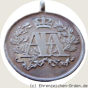 Dienstauszeichnung für 24 Jahre Silberne Medaille 1832 (1.Prägung)