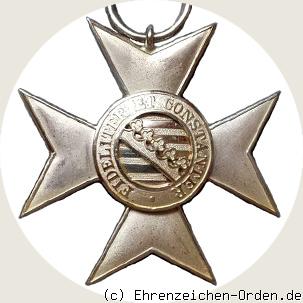 Silbernes Verdienstkreuz des Herzoglich Sachsen-Ernestinischen Hausordens 2.Form „ET“ Rückseite