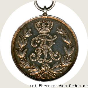 Friedrich August Medaille in Silber 1905