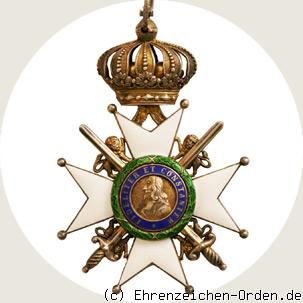 Herzoglich Sachsen-Ernestinischer Hausorden Komturkreuz mit Schwertern