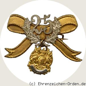 Ehrenzeichen des Sächsischen-Militär-Vereins-Bundes für 25 Jahre (2. Form)