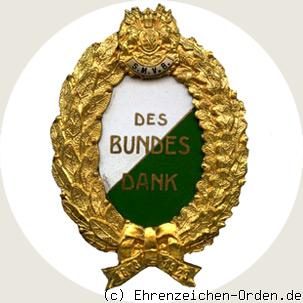 Bundesdank-Abzeichen des Sächsischen-Militär-Vereins-Bundes