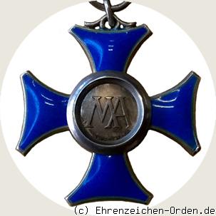 Maria-Anna-Orden Kreuz 3.Klasse Rückseite