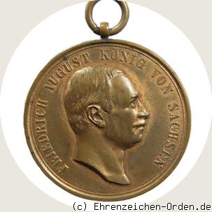 Bronzene Medaille für Lebensrettung  6. Modell 1905