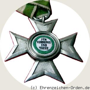 Verdienstorden Kleinkreuz/Ehrenkreuz Rückseite