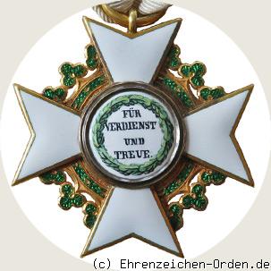 Verdienstorden Ritterkreuz 1.Klasse Rückseite