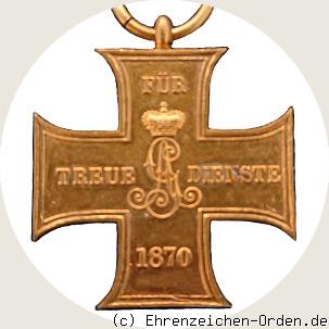 Kreuz für treue Dienste 1870