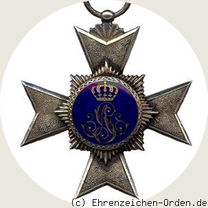 Fürstlich Schaumburg-Lippischer Hausorden Kreuz 4.Klasse Rückseite