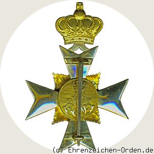 Fürstlich Schaumburg-Lippischer Hausorden Offiziersehrenkreuz Rückseite
