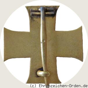 Steckkreuz für Treue Dienste 1914 Rückseite