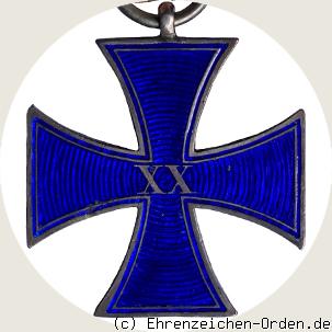 Kreuz der Offiziere für 20 Jahre Dienstzeit