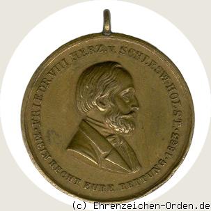 Erinnerungsmedaille an die Proklamation Herzog Friedrich VIII.