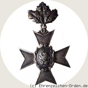 Fürstlich Schwarzburgisches Ehrenkreuz – Kreuz 4.Klasse mit Eichenbruch