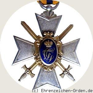 Fürstlich Schwarzburgisches Ehrenkreuz – Kreuz 3.Klasse mit Schwertern Rückseite